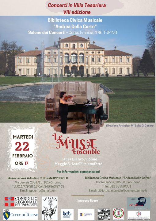 Villa Tesoriera, Turin, Poster